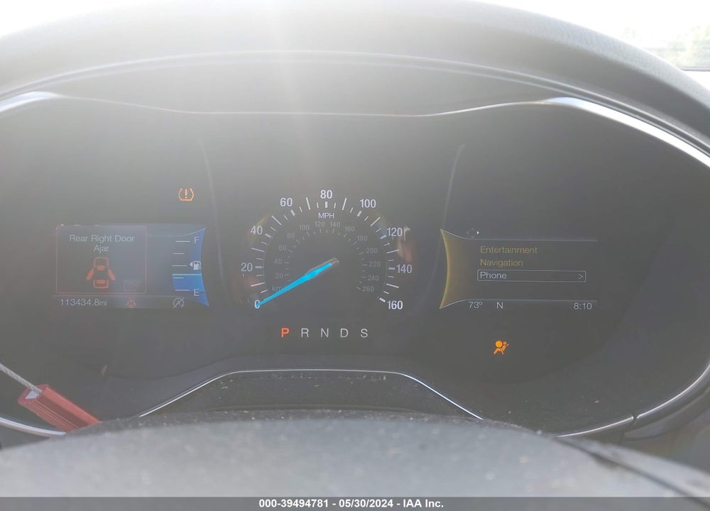 2017 FORD FUSION SE VIN: 3FA6P0HD6HR244489