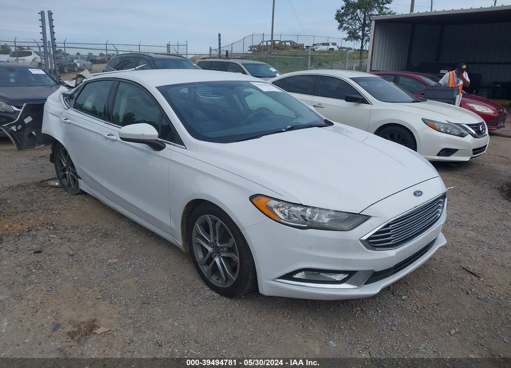 2017 FORD FUSION SE VIN: 3FA6P0HD6HR244489