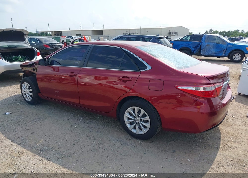 2017 TOYOTA CAMRY LE VIN: 4T1BF1FK2HU809540