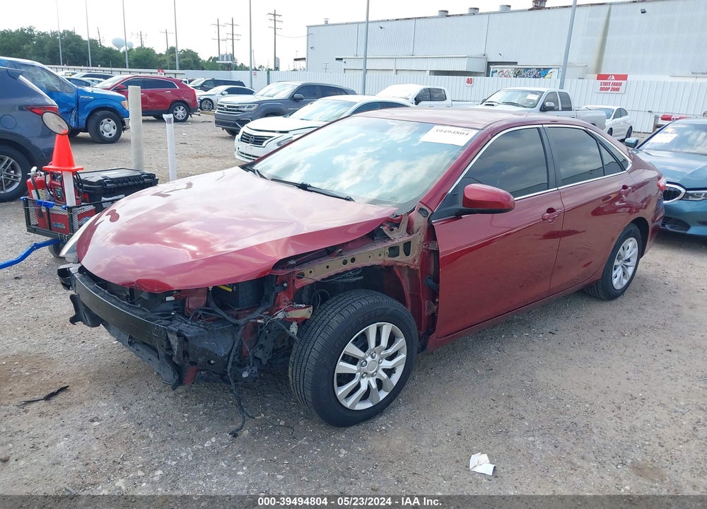 2017 TOYOTA CAMRY LE VIN: 4T1BF1FK2HU809540