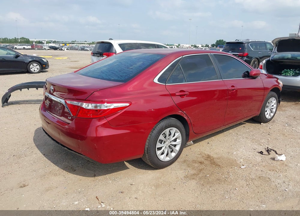 2017 TOYOTA CAMRY LE VIN: 4T1BF1FK2HU809540