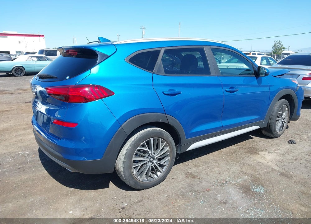 2019 HYUNDAI TUCSON SEL VIN: KM8J3CAL6KU008035