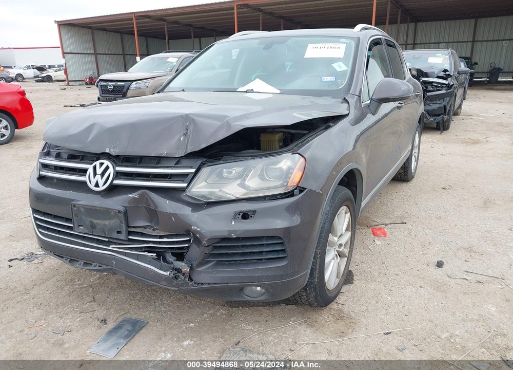 2013 VOLKSWAGEN TOUAREG VR6 SPORT VIN: WVGEF9BP1DD008573