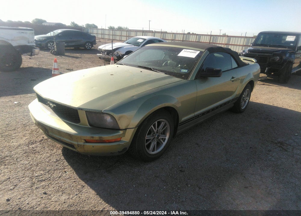 2005 FORD MUSTANG VIN: 1ZVFT84N355194116