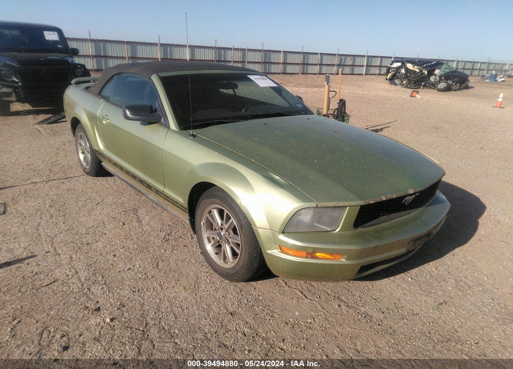2005 FORD MUSTANG VIN: 1ZVFT84N355194116