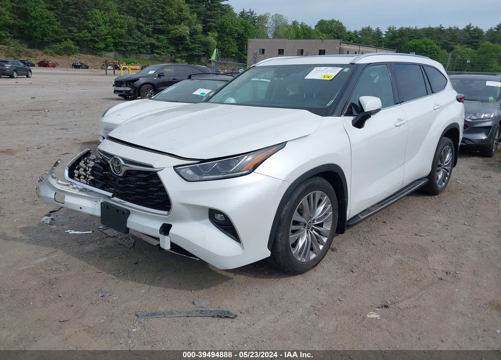 2022 TOYOTA HIGHLANDER PLATINUM VIN: 5TDFZRBH6NS171394