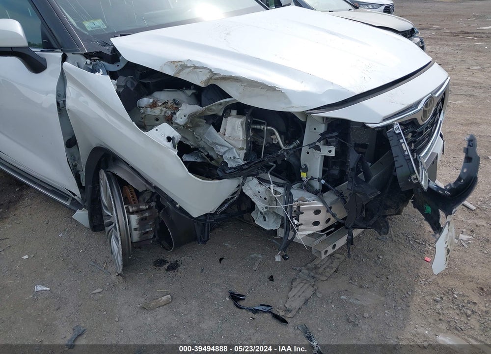 2022 TOYOTA HIGHLANDER PLATINUM VIN: 5TDFZRBH6NS171394