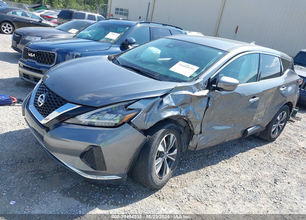 2020 NISSAN MURANO S FWD VIN: 5N1AZ2AJ0LN166602