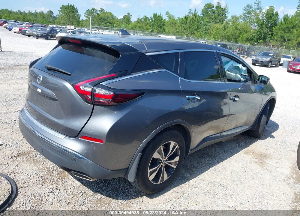 2020 NISSAN MURANO S FWD VIN: 5N1AZ2AJ0LN166602
