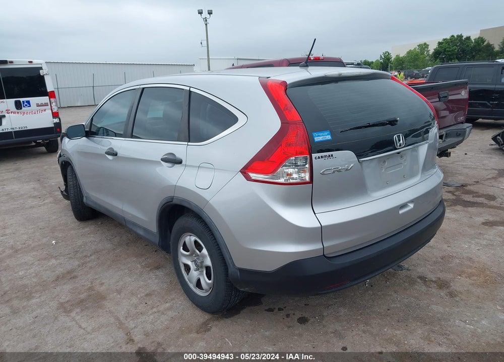 2013 HONDA CR-V LX VIN: 3CZRM3H31DG709625
