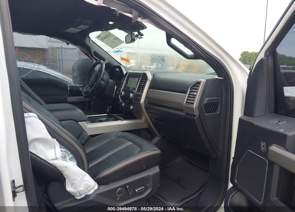 2021 FORD F-250 PLATINUM VIN: 1FT8W2BT6MEC52171