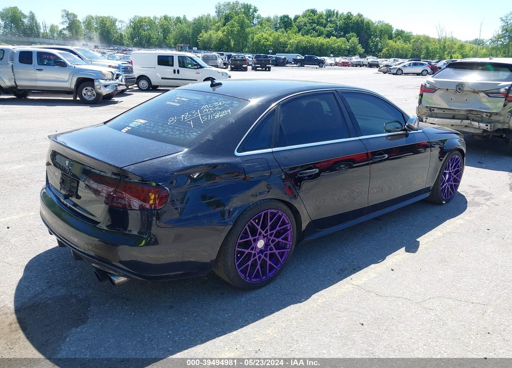 2011 AUDI S4 3.0 PREMIUM PLUS VIN: WAUKGAFL6BA108483