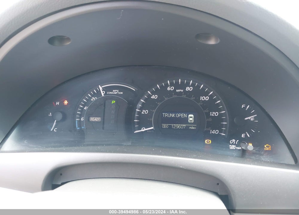 2009 TOYOTA CAMRY HYBRID VIN: 4T1BB46K49U099183