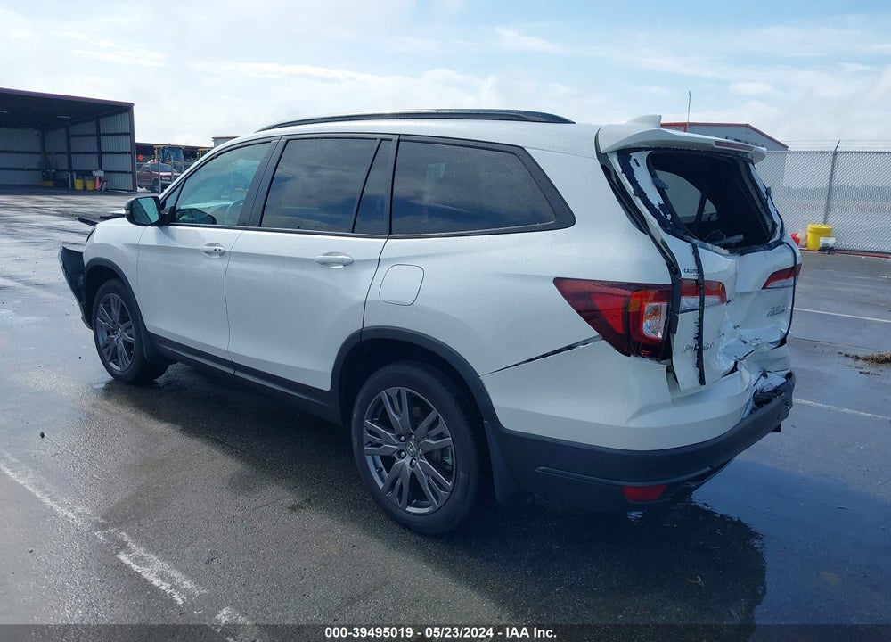2022 HONDA PILOT AWD SPORT VIN: 5FNYF6H36NB042667