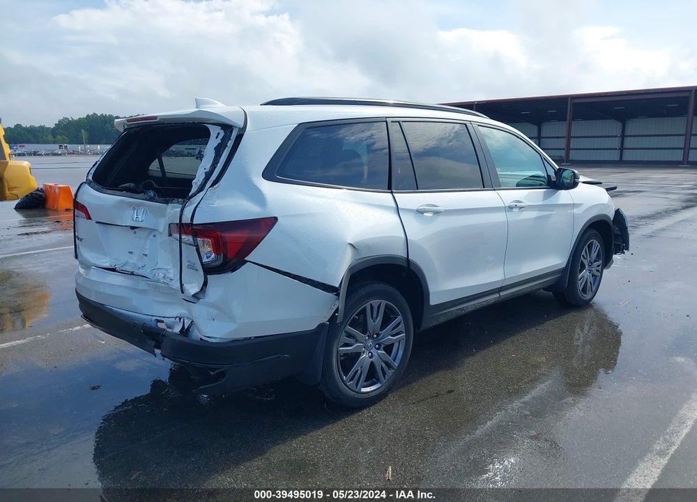 2022 HONDA PILOT AWD SPORT VIN: 5FNYF6H36NB042667