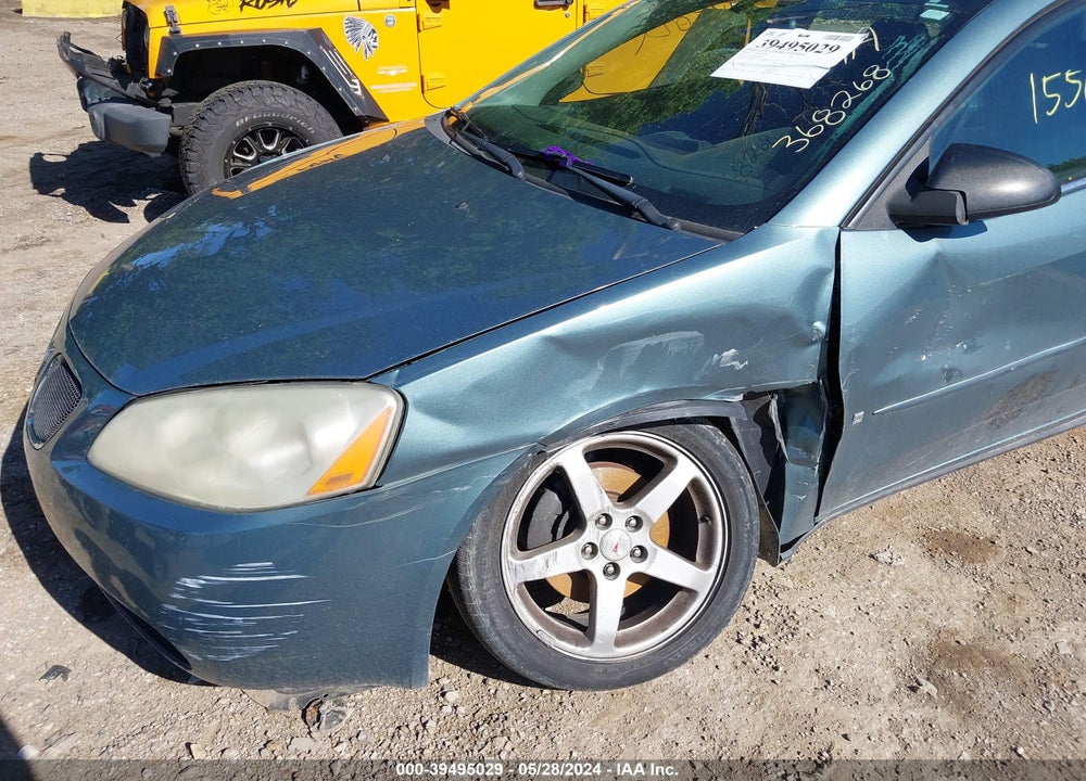 2009 PONTIAC G6 GT VIN: 1G2ZH57N394106161