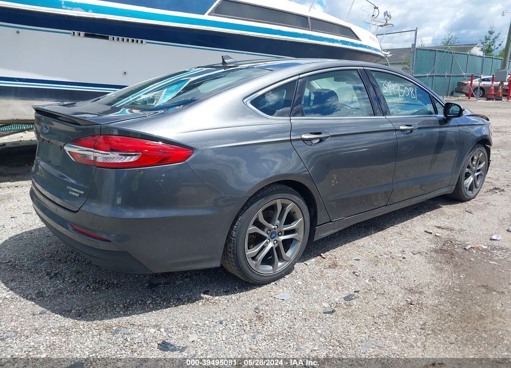 2020 FORD FUSION HYBRID TITANIUM VIN: 3FA6P0RU1LR139625