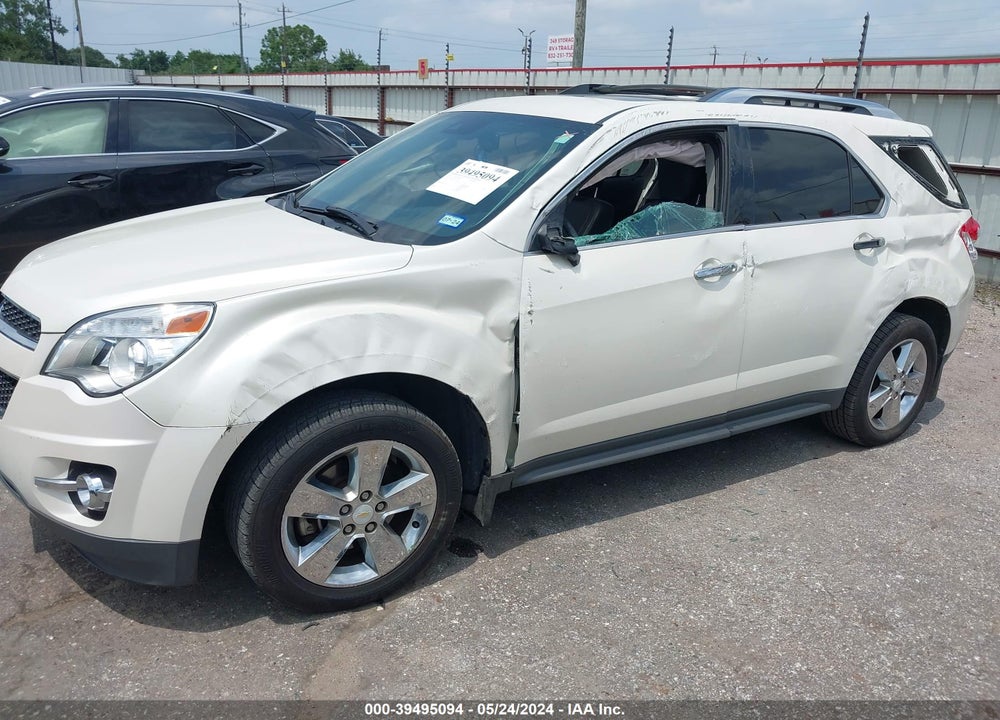 2013 CHEVROLET EQUINOX LTZ VIN: 1GNALFEKXDZ130336