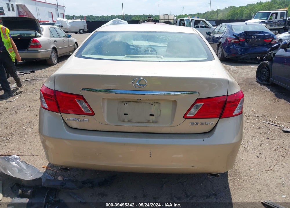2007 LEXUS ES 350 VIN: JTHBJ46G272008597