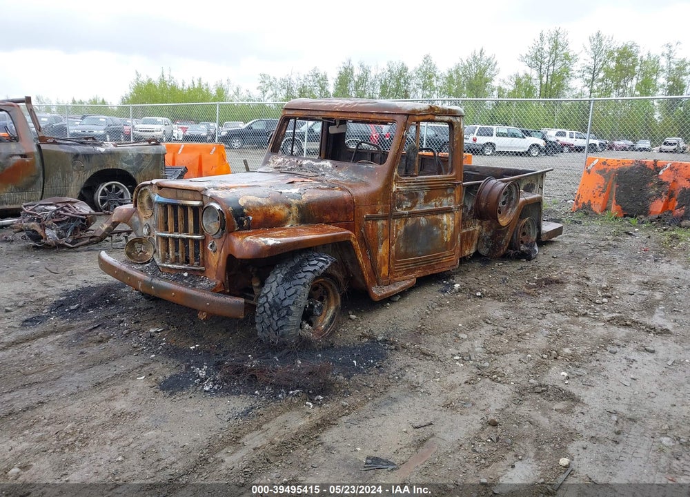 1962 WILLYS 1/2 TON 2D PU VIN: 5526859209