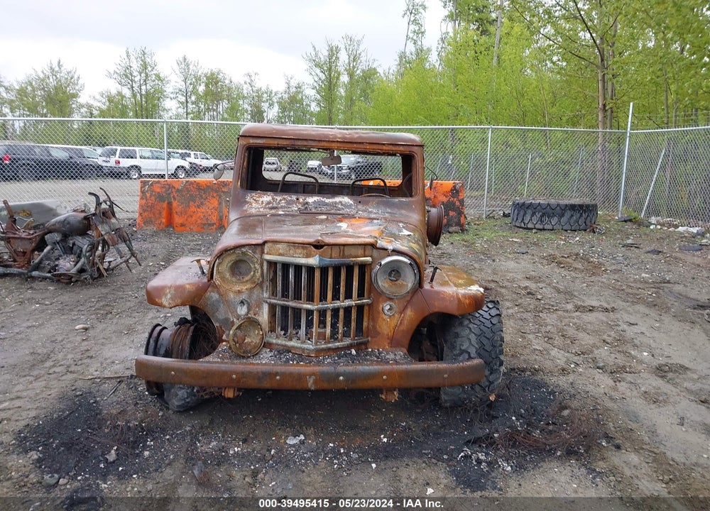 1962 WILLYS 1/2 TON 2D PU VIN: 5526859209