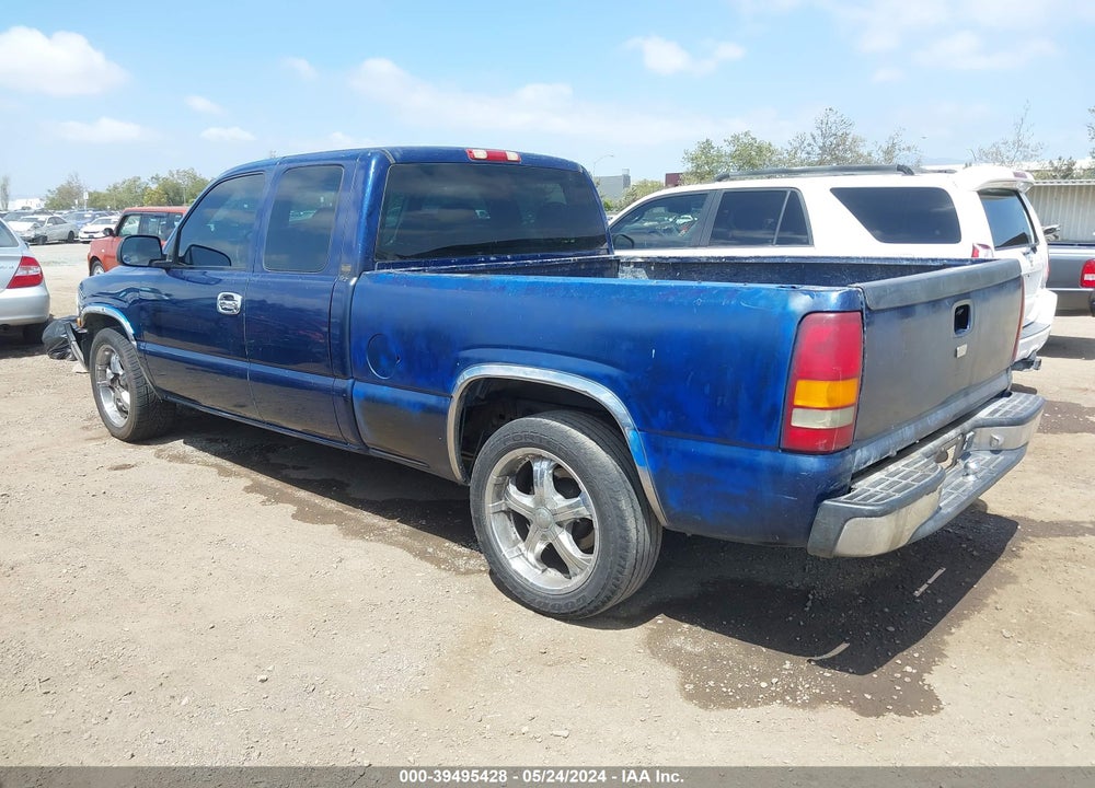 2002 CHEVROLET SILVERADO 1500 VIN: 2GCEC19W721133906