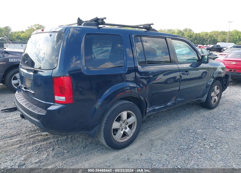 2011 HONDA PILOT EX-L VIN: 5FNYF3H58BB018981