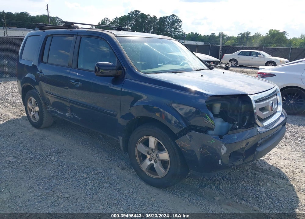 2011 HONDA PILOT EX-L VIN: 5FNYF3H58BB018981