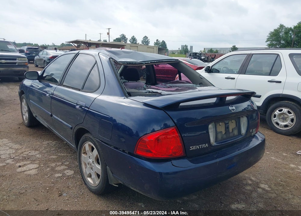 2006 NISSAN SENTRA 1.8S VIN: 3N1CB51AX6L623345