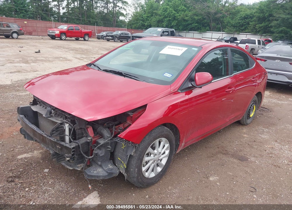 2022 HYUNDAI ACCENT SEL VIN: 3KPC24A68NE160546