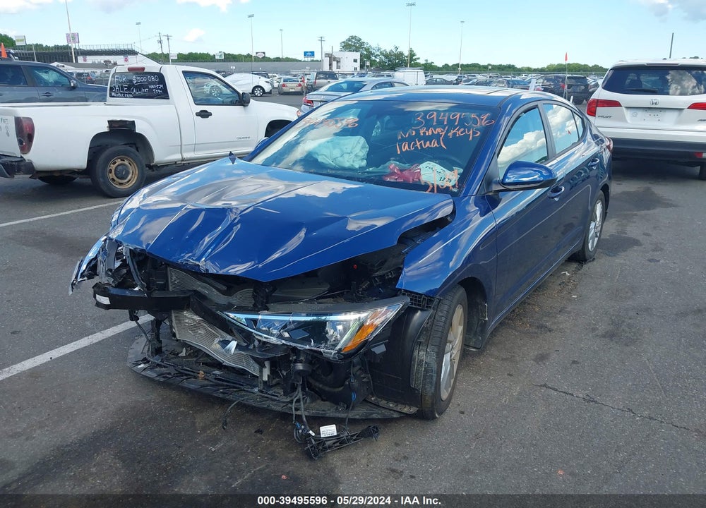 2020 HYUNDAI ELANTRA VALUE EDITION VIN: 5NPD84LF0LH631081