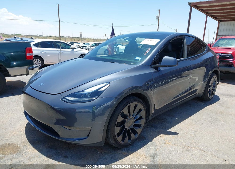 2023 TESLA MODEL Y AWD/PERFORMANCE DUAL MOTOR ALL-WHEEL DRIVE VIN: 7SAYGDEF1PF895550