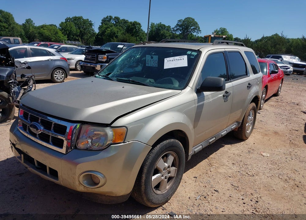 2010 FORD ESCAPE XLT VIN: 1FMCU0D76AKA02667