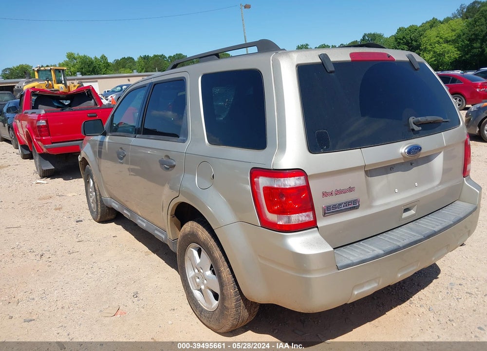 2010 FORD ESCAPE XLT VIN: 1FMCU0D76AKA02667