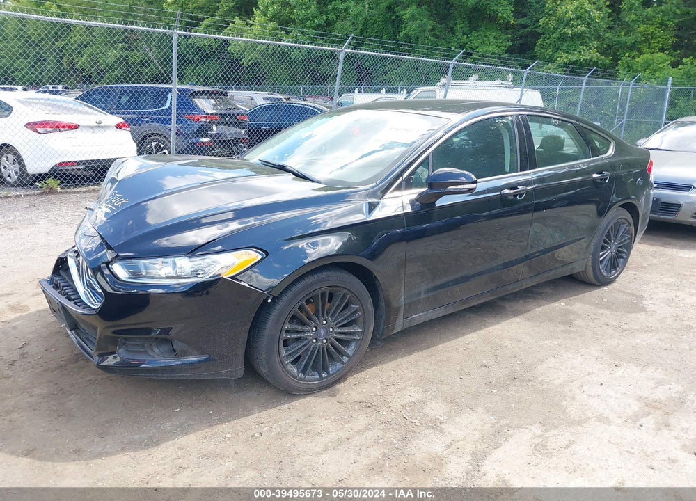 2016 FORD FUSION SE VIN: 3FA6P0HD6GR242417