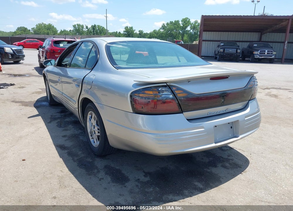 2005 PONTIAC BONNEVILLE SE VIN: 1G2HX52KX5U191831