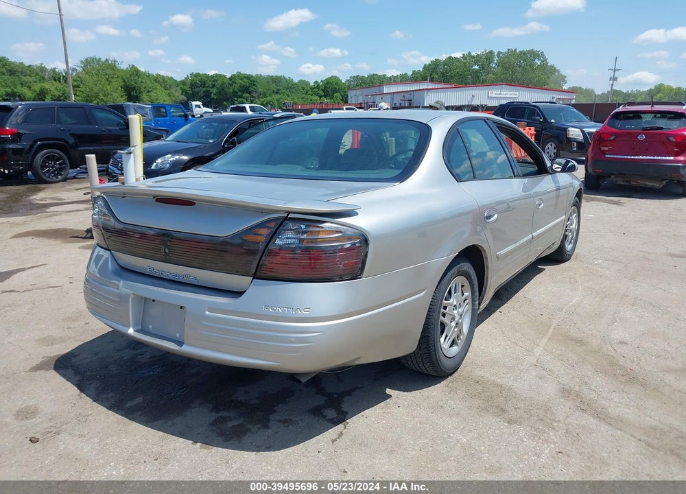 2005 PONTIAC BONNEVILLE SE VIN: 1G2HX52KX5U191831