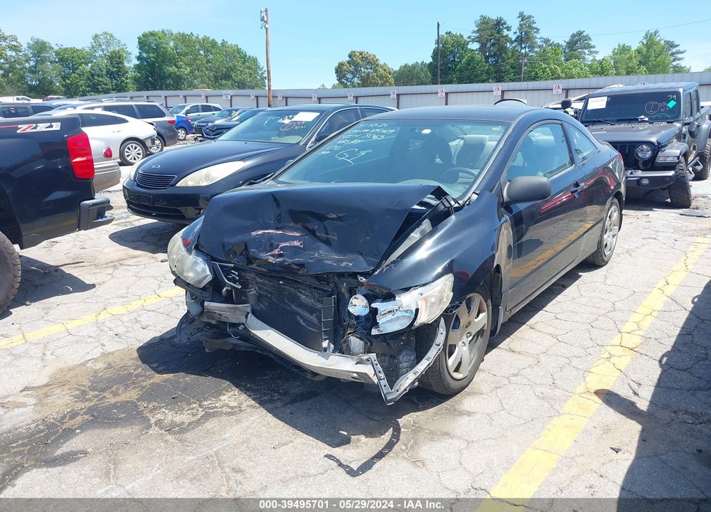 2009 HONDA CIVIC LX VIN: 2HGFG12609H503065