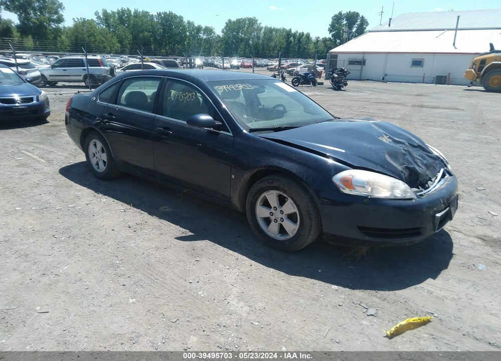2008 CHEVROLET IMPALA LT VIN: 2G1WT55KX89147672