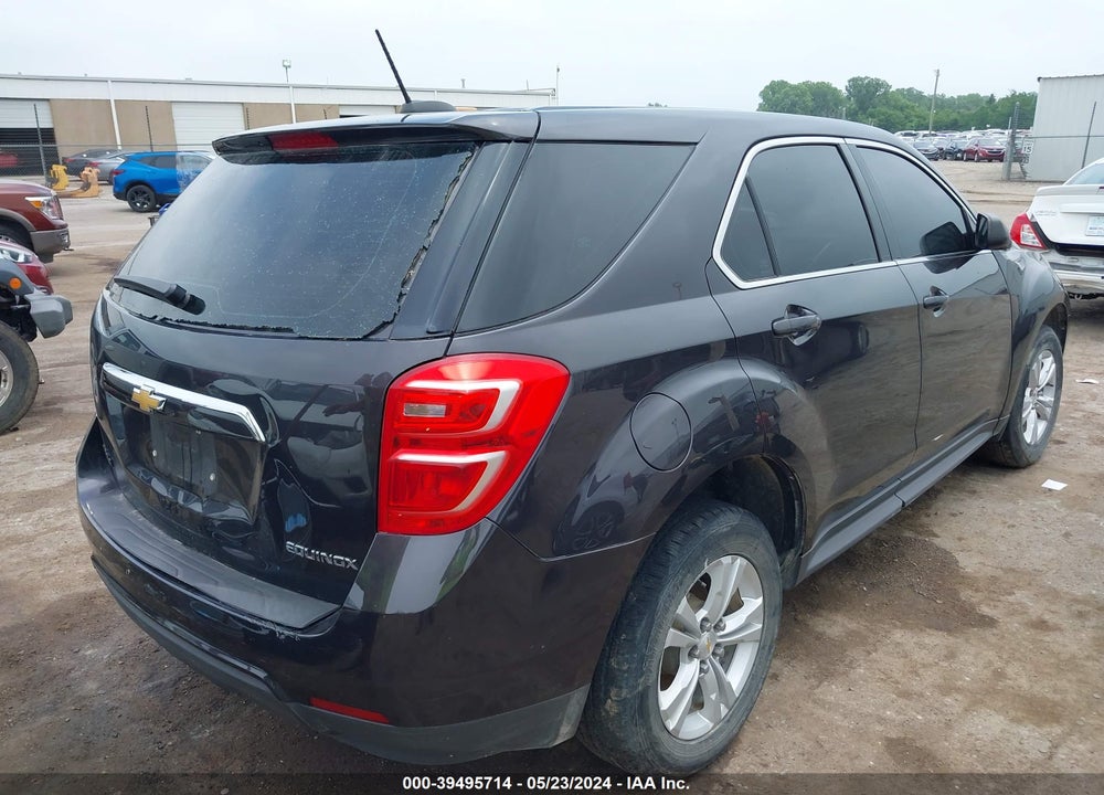 2016 CHEVROLET EQUINOX LS VIN: 2GNALBEK4G6341234