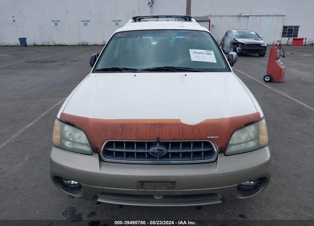 2004 SUBARU OUTBACK VIN: 4S3BH675647645495