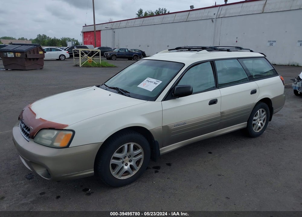 2004 SUBARU OUTBACK VIN: 4S3BH675647645495