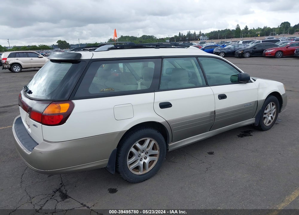 2004 SUBARU OUTBACK VIN: 4S3BH675647645495