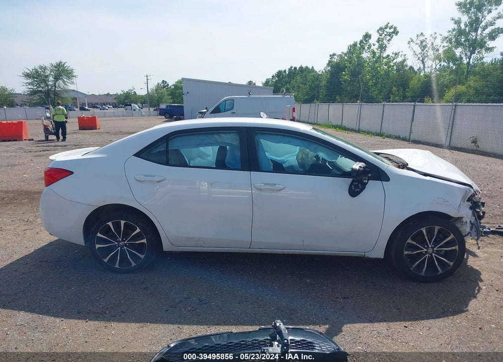 2019 TOYOTA COROLLA SE VIN: 5YFBURHE8KP912109