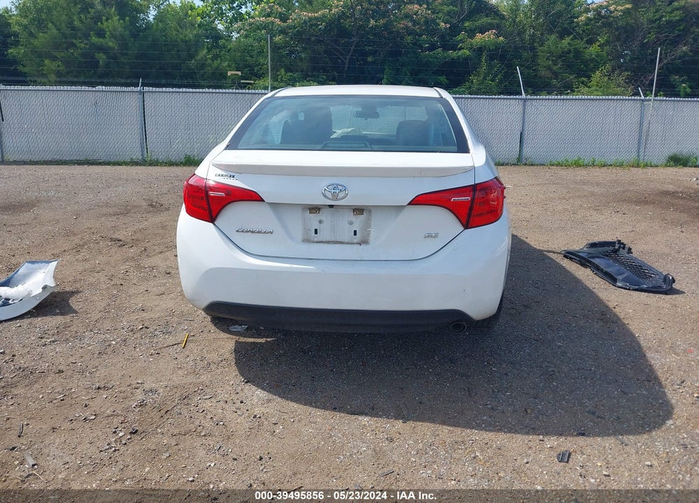 2019 TOYOTA COROLLA SE VIN: 5YFBURHE8KP912109