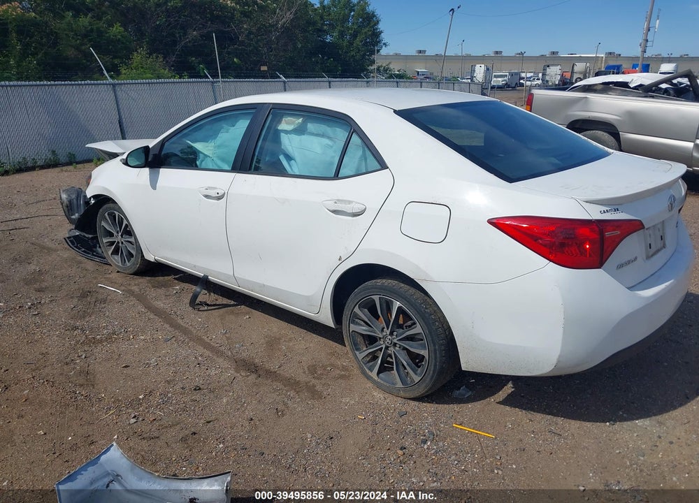 2019 TOYOTA COROLLA SE VIN: 5YFBURHE8KP912109
