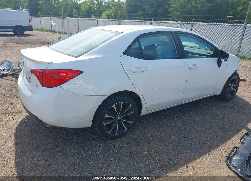 2019 TOYOTA COROLLA SE VIN: 5YFBURHE8KP912109