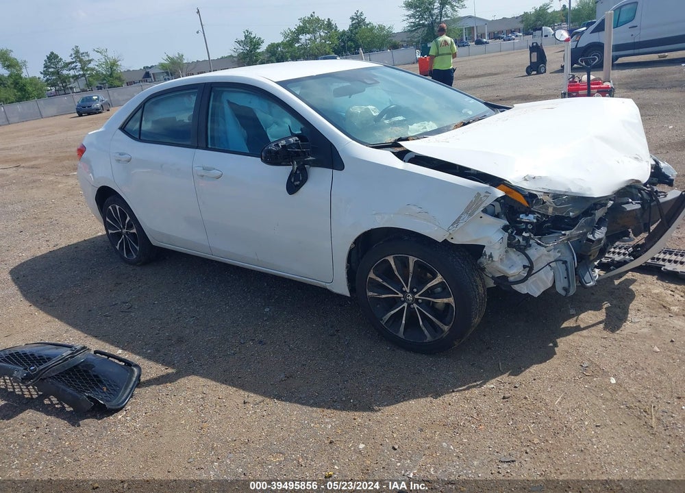 2019 TOYOTA COROLLA SE VIN: 5YFBURHE8KP912109