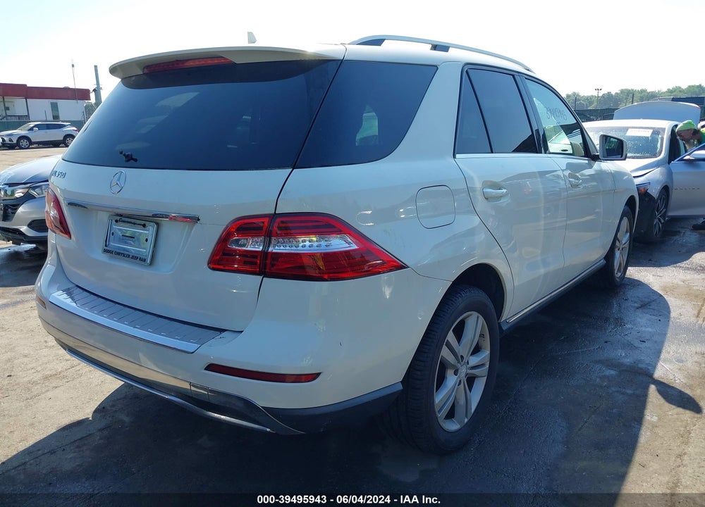 2013 MERCEDES-BENZ ML 350 VIN: 4JGDA5JBXDA191014