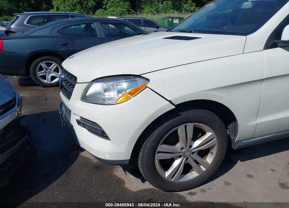 2013 MERCEDES-BENZ ML 350 VIN: 4JGDA5JBXDA191014